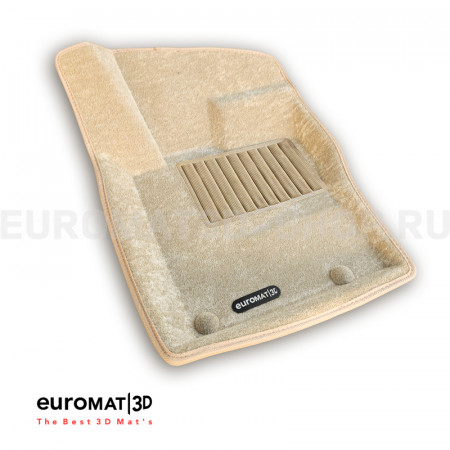 Текстильные 3D коврики Euromat3D Business в салон для Jaguar F-Pace (2016-) № EMC3D-002753T Бежевые Текстильные 3D коврики Euromat3D Business в салон для Jaguar F-Pace (2016-) № EMC3D-002753T Бежевые