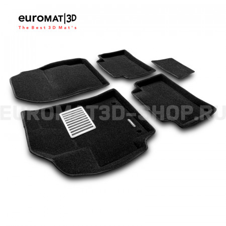 Текстильные 3D коврики Euromat3D Lux в салон для Toyota Corolla (2019-) № EM3D-005106 Текстильные 3D коврики Euromat3D Lux в салон для Toyota Corolla (2019-) № EM3D-005106