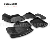 3D коврики Euromat3D EVA в салон для Volkswagen Jetta (2010-2018) № EM3DEVA-005414