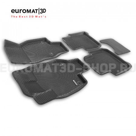 3D коврики Euromat3D EVA в салон для Skoda Kodiaq (2024-) № EM3DEVA-004514 3D коврики Euromat3D EVA в салон для Skoda Kodiaq (2024-) № EM3DEVA-004514