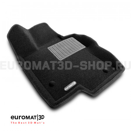 Текстильные 3D коврики Euromat3D Premium в салон для Mercedes GLS-Class (X167) (2019-) № EMPR3D-003513