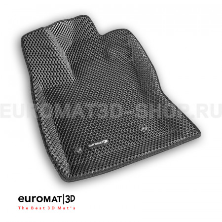 3D коврики Euromat3D EVA в салон для Jeep Compass (2018-) № EM3DEVA-002762