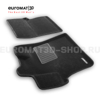 Текстильные 3D коврики Euromat3D Business в салон для Peugeot Traveller (2016-) № EMC3D-003900